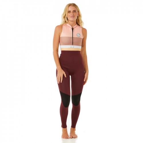 Neopreno de surf Rip Curl G Bomb 1.5mm Long Jane Plum