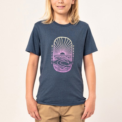 Camiseta Rip Curl Lighthouse Tee Boy Navy Marle
