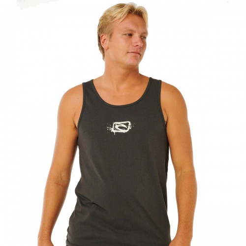 Camiseta Rip Curl Medina Inner Visions Tank Washed Black
