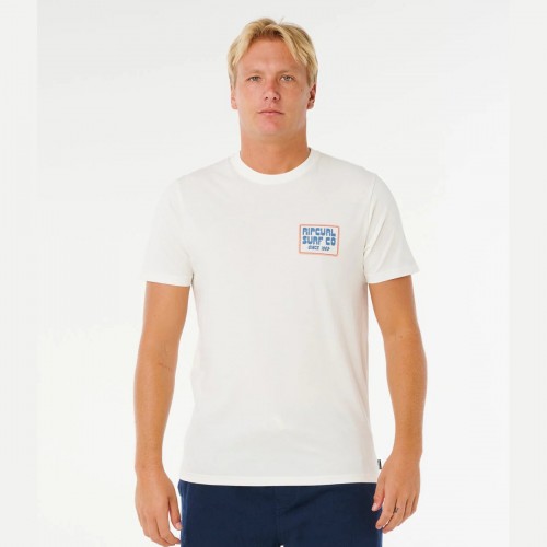 Camiseta Rip Curl Pacific Rinse Sunrise Tee Bone