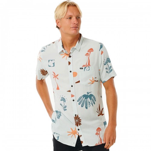 Camisa Rip Curl Party Pack S/S Shirt Mint