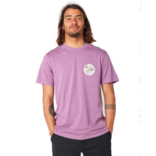 Camiseta Rip Curl Passage Tee Dusty Purple