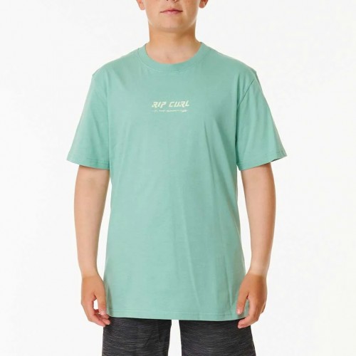 Camiseta Rip Curl Pure Surf Art Tee-Boy Dusty Green