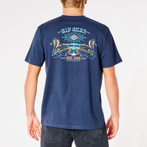 Camiseta Rip Curl Salt Water Culture Serpent Tee Navy