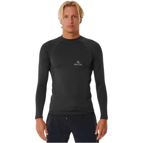 Lycras de surf Rip Curl Stack UPF Perf L/S Washed Black