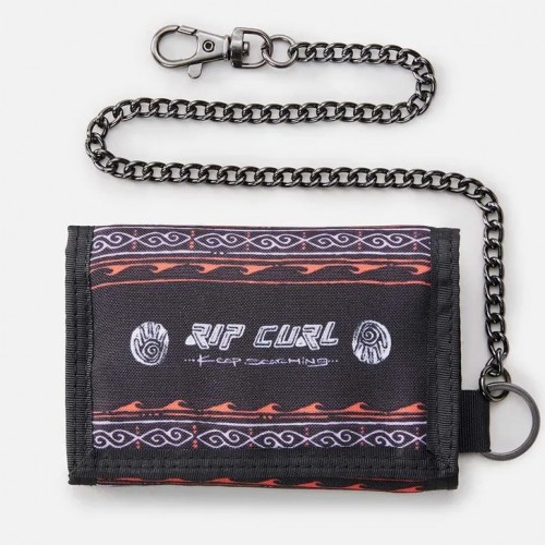 Cartera Rip Curl Surf Chain Wallet Black