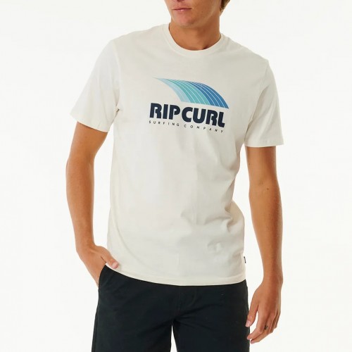 Camiseta Rip Curl Surf Revival Cruise Tee Bone