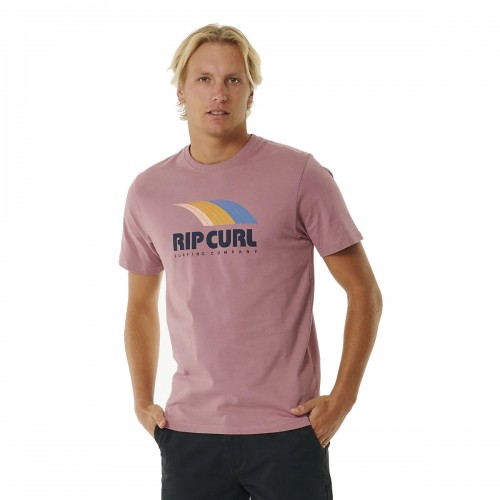 Camiseta Rip Curl Surf Revival Cruise Tee Mauve