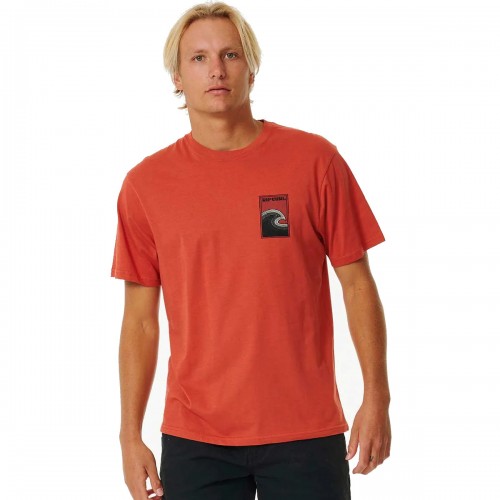 Camiseta Rip Curl Swc Blazing Tubes Tee Spiced Rum
