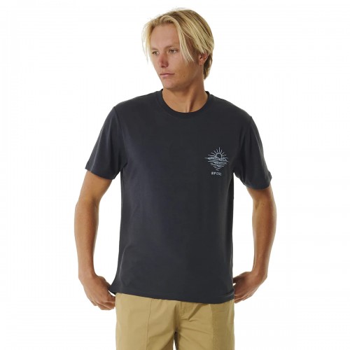 Camiseta Rip Curl Vaporcool Paradise Tee Washed Black