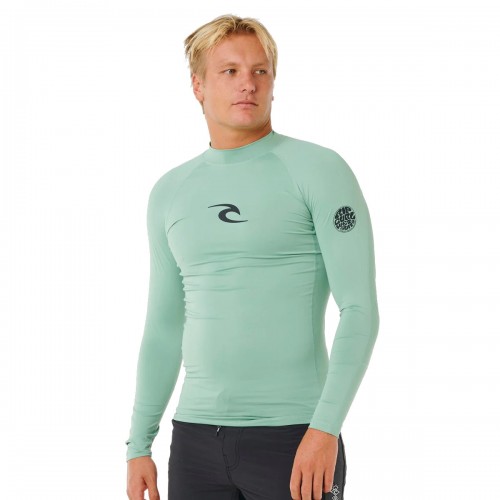 Lycras de surf Rip Curl Waves Upf Perf L/S Aloe