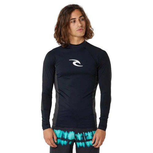 Lycras de surf Rip Curl Waves UPF Perf L/S Black