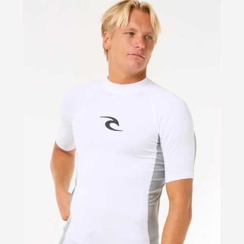 Lycras de surf Rip Curl Waves UPF Perf S/S White