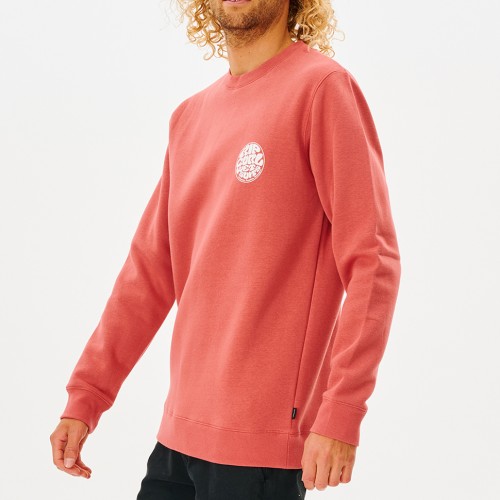 Sudadera Rip Curl Wetsuit Icon Crew Mushroom