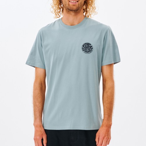 Camiseta Rip Curl Wetsuit Icon Tee Mineral Blue