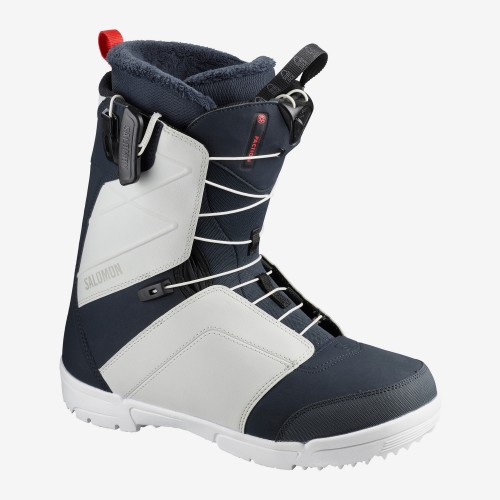 Botas de snowboard Salomon Faction Outer Space/Gray Violet/Racing Red 2020