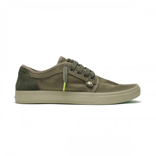 Zapatillas Satorisan Heise Suede Peat Green