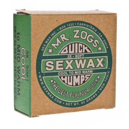 Parafina Mr Zogs Sex Wax Cool To Mid Warm (3x - Mid Soft)