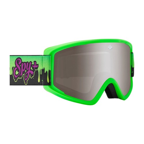 Gafas de snowboard Spy Crusher Elite Jr Eco Slime Bronze Silver Mirror