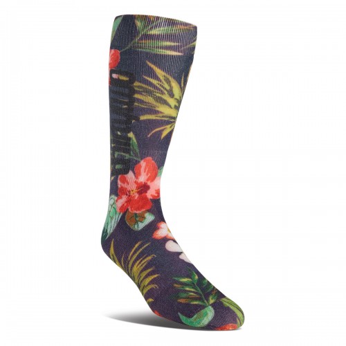 Calcetines de snowboard Thirtytwo W Double Sock Floral