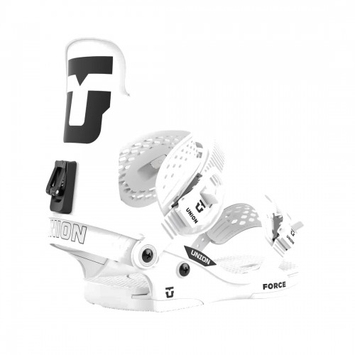 Fijaciones de snowboard Union Binding Force Classic White/Team 2025