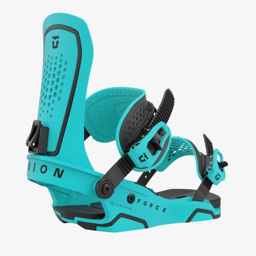 Fijaciones de snowboard Union Binding Force Cyan