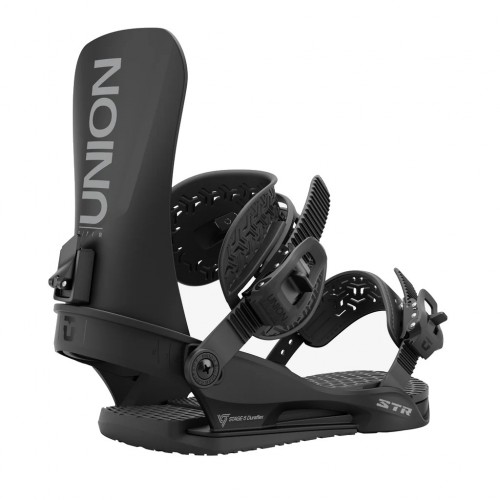 Fijaciones de snowboard Union Binding STR Black