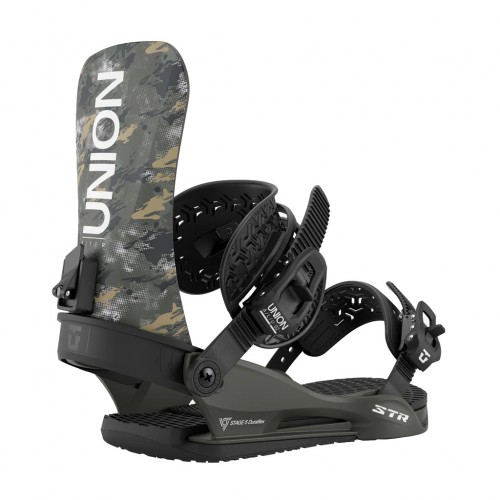 Fijaciones de snowboard Union Binding STR Camo 2026