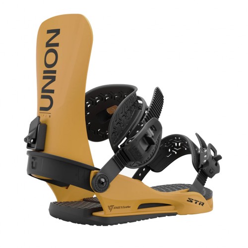Fijaciones de snowboard Union Binding STR Mustard