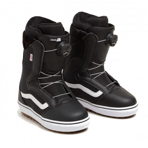 Botas de snowboard Vans Wm Encore OG Black/White 2025