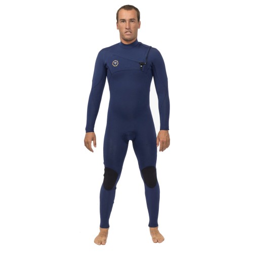Neopreno de surf Vissla 7 Seas 3/2 Full Chest Zip Naval