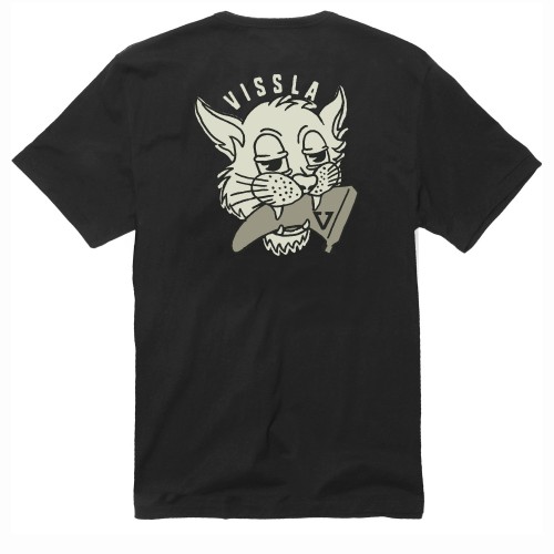 Camiseta Vissla Cat Burglar Pocket Tee Phantom