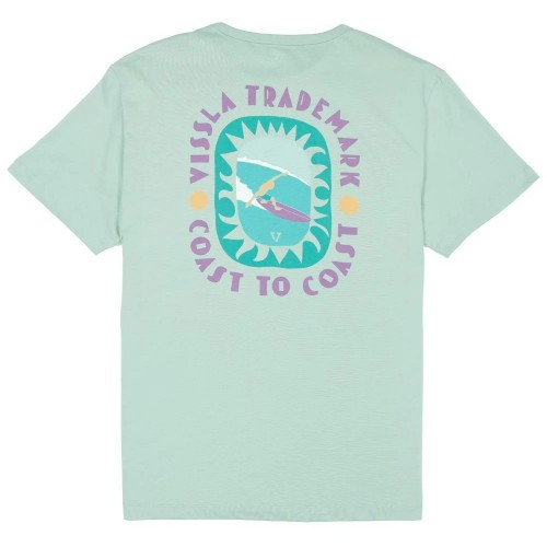 Camiseta Vissla Coast To Coast Tee Agave