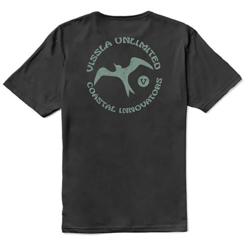 Camiseta Vissla Coastal Innovators Organic Tee Phantom