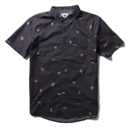 Camisa Vissla Ecology Center Surf Farm Eco Shirt Phantom