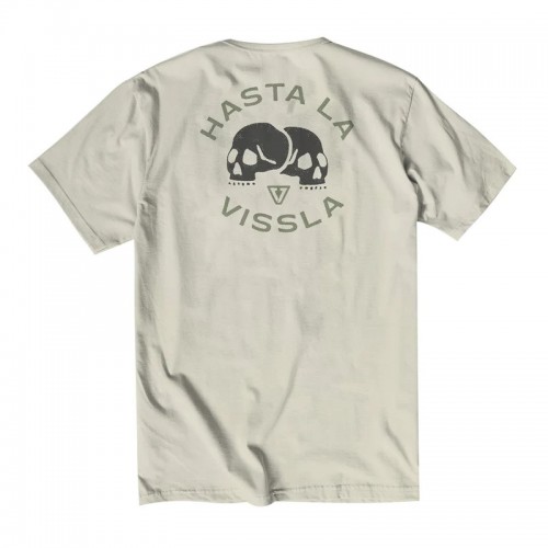 Camiseta Vissla Hasta La Vissla Organic Pkt Tee Bone