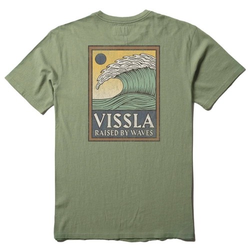 Camiseta Vissla Peaky Tee Sage