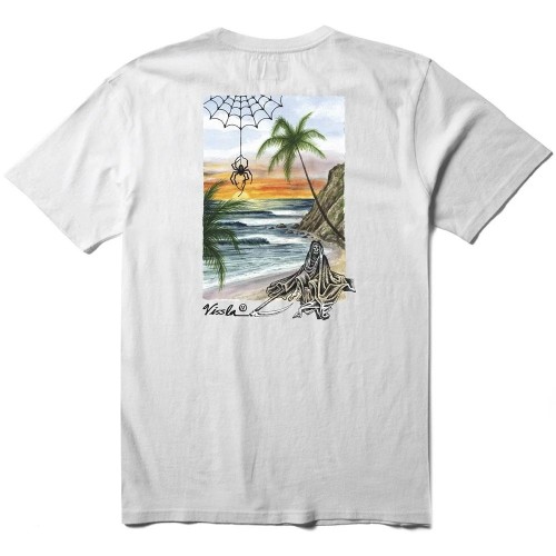 Camiseta Vissla Reaper Pocket Tee White