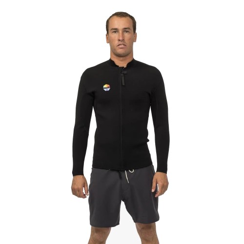 Neopreno de surf Vissla Solid Sets 2mm Cz Black