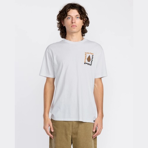 Camiseta Volcom Cornerstone Tee White