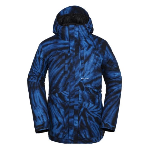 Chaqueta de snowboard Volcom Fifty Fifty Insulated Jacket Blue Tie Dye