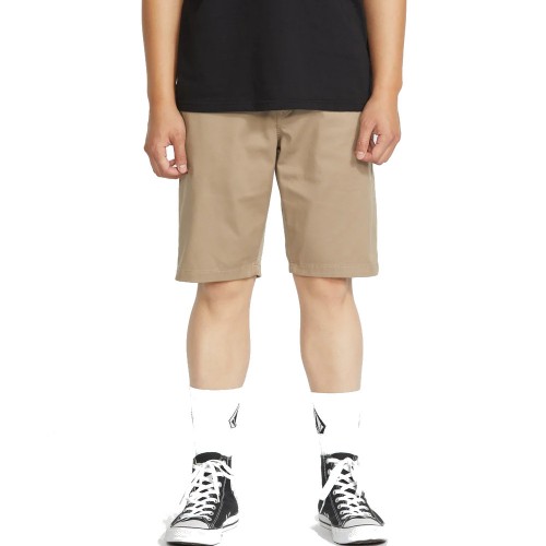 Bermudas Volcom Frckn Mdn Strch Sht 21" Khaki