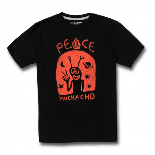 Camiseta Volcom Muchacho Basic Tee Black