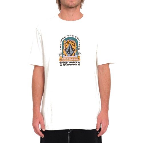 Camiseta Volcom Sacred Stone Tee Off White