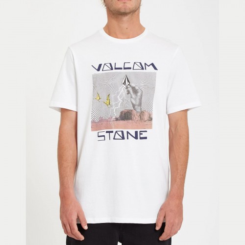 Camiseta Volcom Stone Strike Tee White