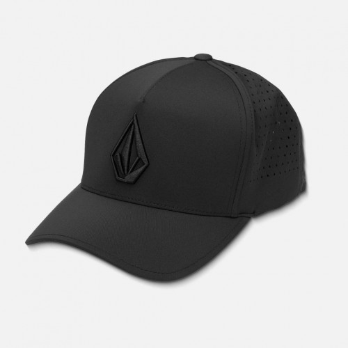 Gorra Volcom Stone Vented Adj Hat Black