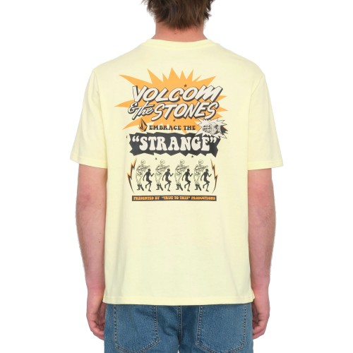 Camiseta Volcom Strange Relics Tee Aura Yellow