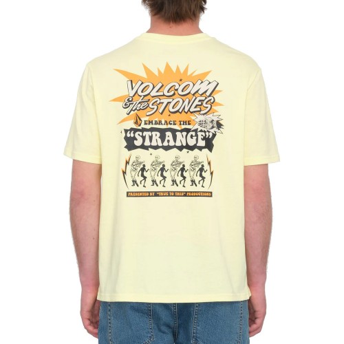 Camiseta Volcom Strange Relics Tee Aura Yellow
