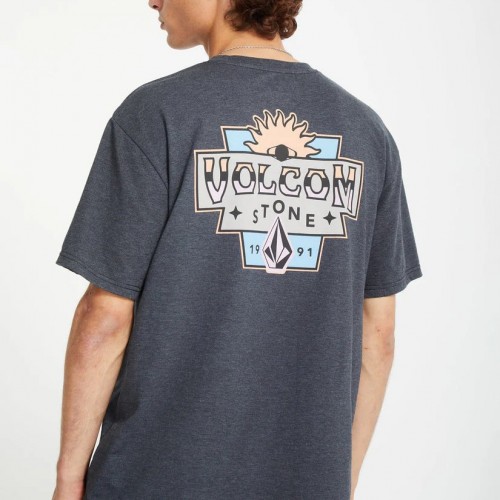 Camiseta Volcom Sure Thing Tee Dark Slate