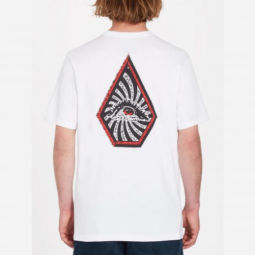 Camiseta Volcom Surf Vitals Jack Robinson Tee White
